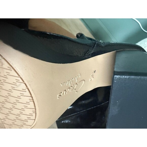 New Circus NY Women's Sandy Knee High Boot Black Patient shiny tall boots 5.5 - Picture 4 of 5